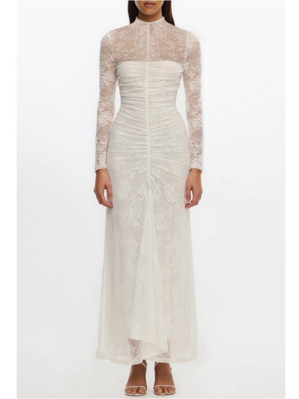 Significant other Nida Long Sleeve Stretch Lace Gown